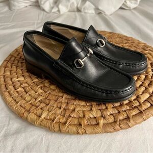 Gucci Loafer Horsebit Black Leather